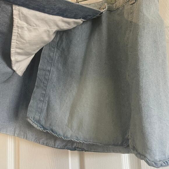 DL1961 Andi Wrap Mini Skirt Sz 30 - Picture 11 of 16